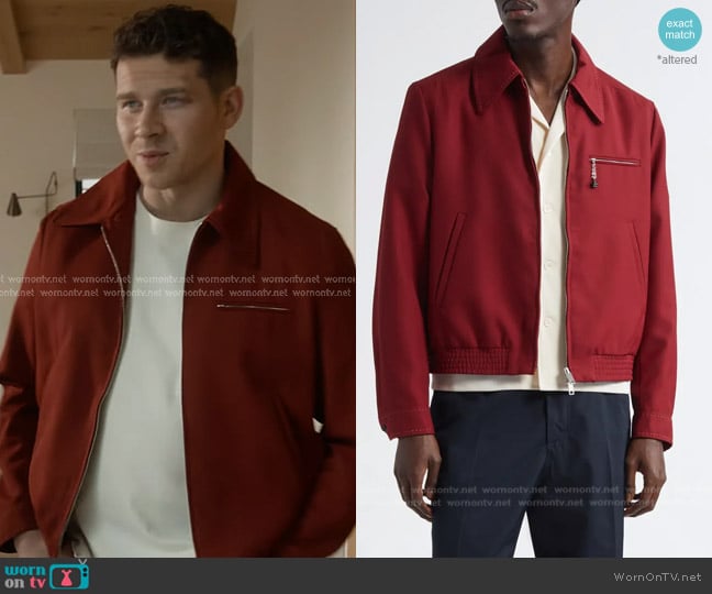 Buck’s red zip jacket on 9-1-1