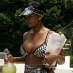 Shamea’s Dior logo visor on The Real Housewives of Atlanta