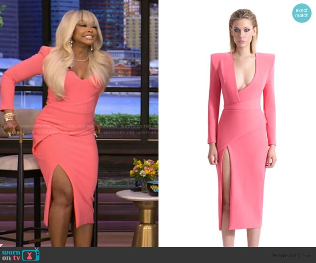 Zhivago Spring Affair Dress worn by Phaedra on Live with Kelly and Mark