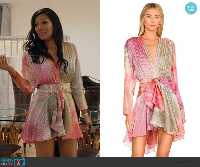 Silvia Tcherassi Aglioni Dress worn by Angela Oakley on The Real Housewives of Atlanta