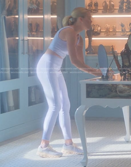 Simone’s lavender sneakers on Sirens