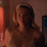 Simone’s floral bralette on Sirens