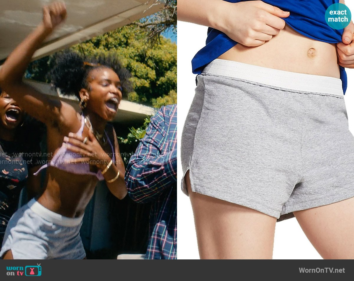 Soffe Juniors Cheer Shorts worn by Keisha Clark (Lovie Simone) on Forever