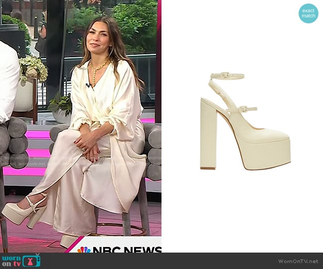 Melissa Garcia’s platform pumps on Today