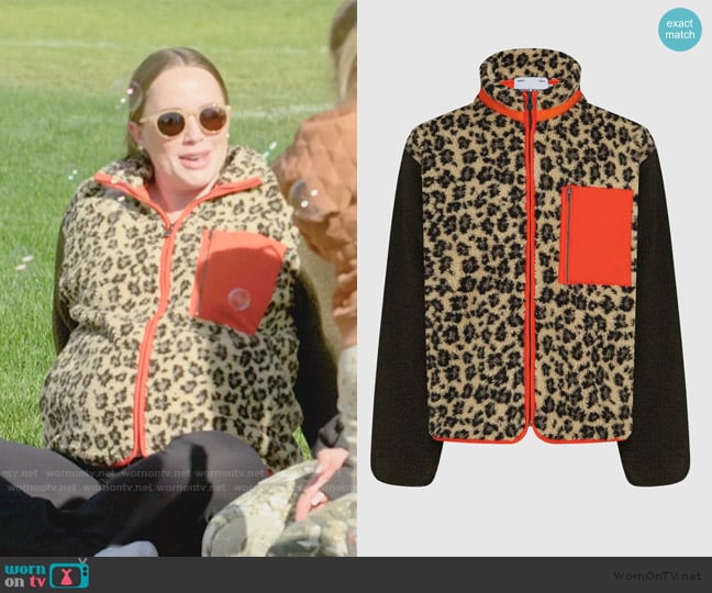 Sundae School Tiger Mom Fleece worn by Whitney Leavitt on The Secret Lives of Mormon Wives