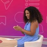 Arianna’s orange flat shoes on Today