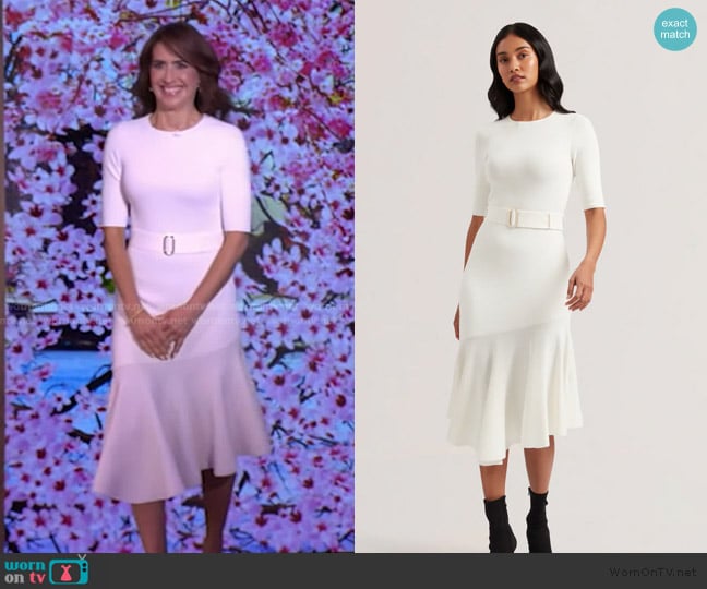 Ted Baker Samalee worn by Adrianna on Live with Kelly and Mark