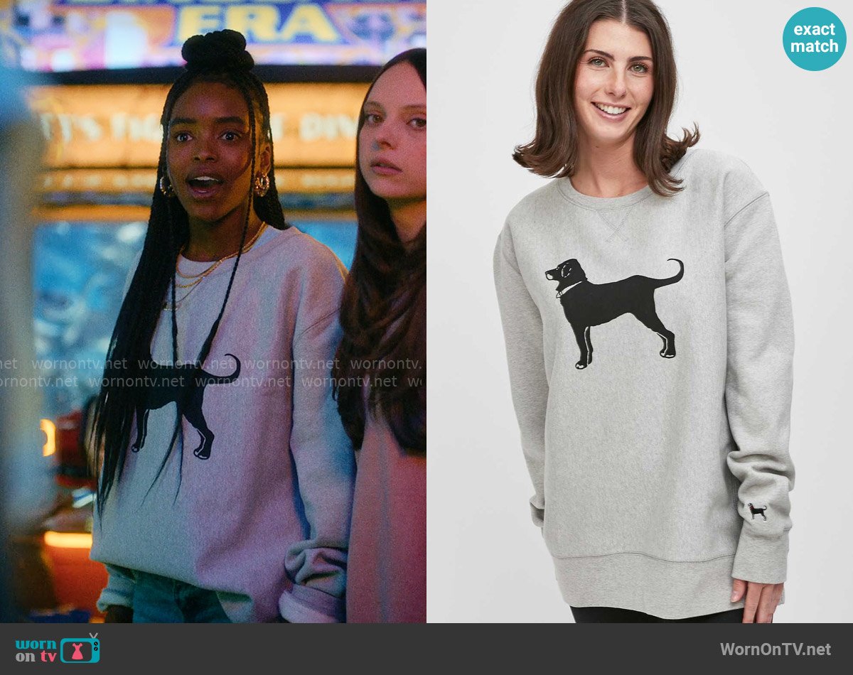Keisha’s dog sweatshirt on Forever