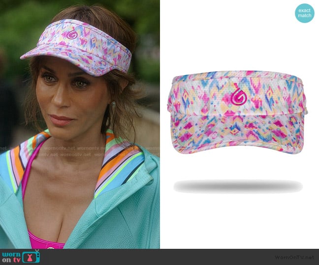 Gym Wrap The Blurred Visor 2 worn by Lisa Todd Wexley (Nicole Ari Parker) on And Just Like That
