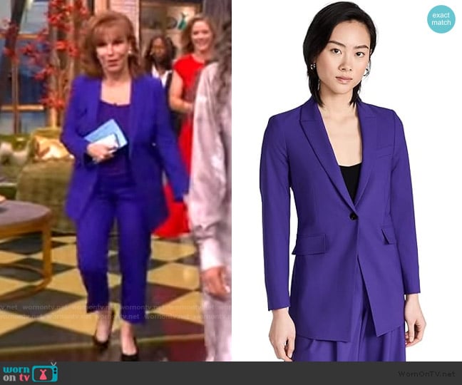Theory Etiennette Blazer worn by Joy Behar on The View