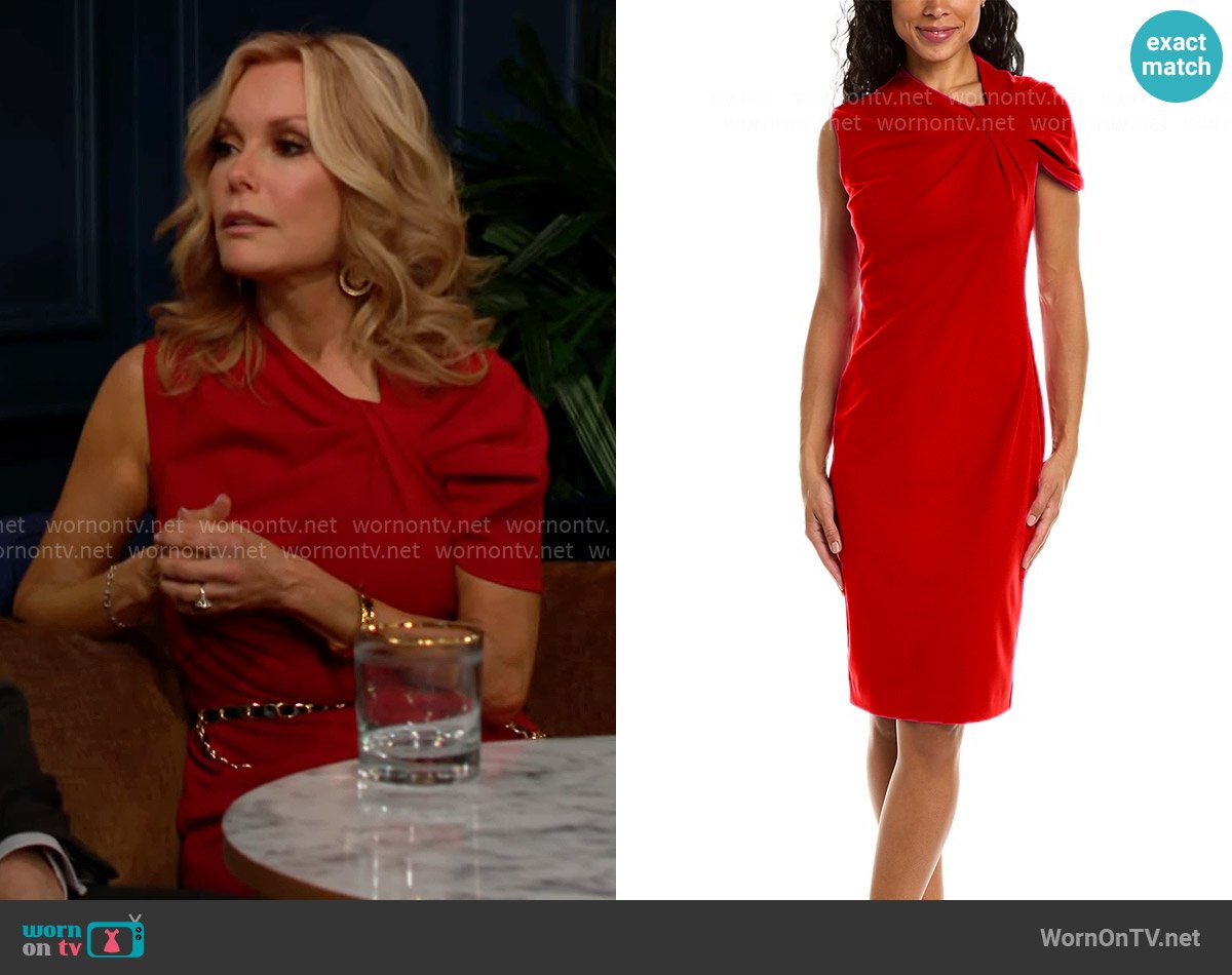 Trina Turk Keshi Dress worn by Lauren Fenmore (Tracey Bregman) on The Young and the Restless