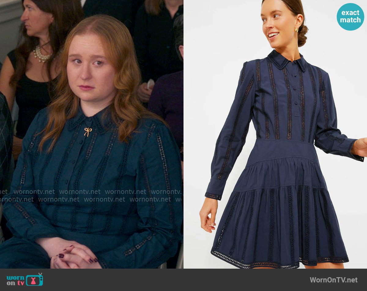 Ulla Johnson Midnight Camille Dress worn by Lila (Julia Lester) on The Four Seasons