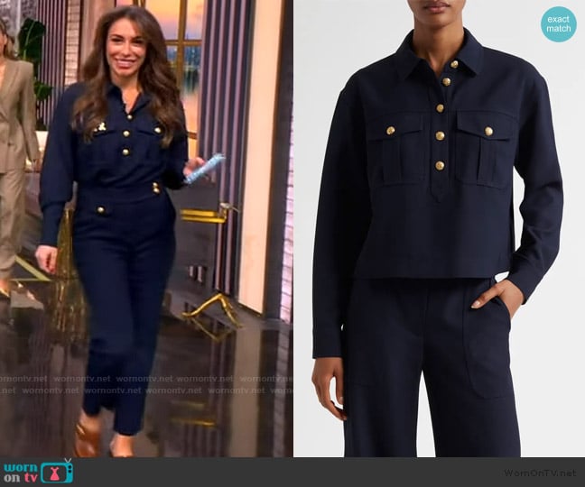 Veronica Beard Colvin Top worn by Alyssa Farah Griffin on The View