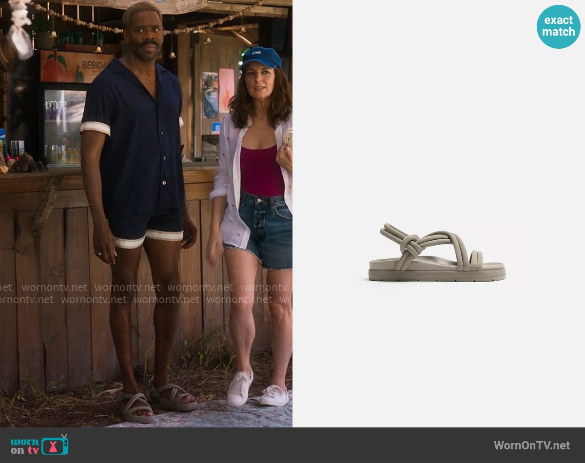 Zara Rope Sandals worn by Danny (Colman Domingo) on The Four Seasons