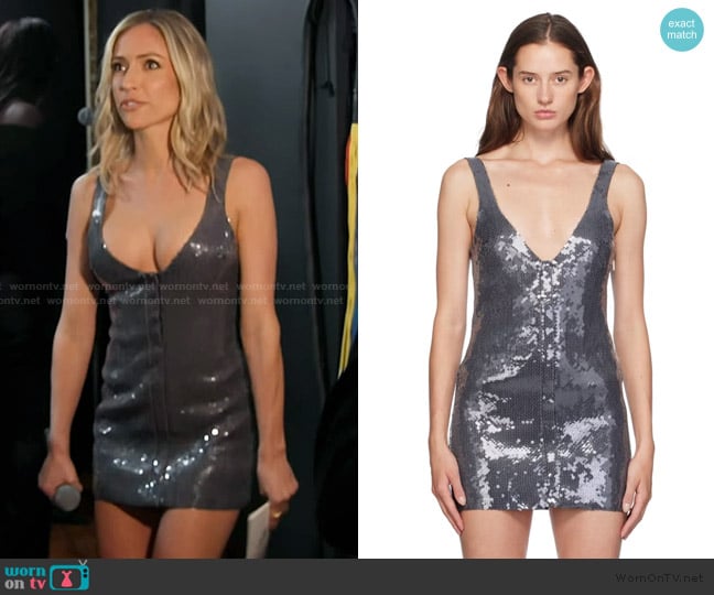 16Arlington Gray Hargen Minidress worn by Kristin Cavallari on Honestly Cavallari The Headline Tour