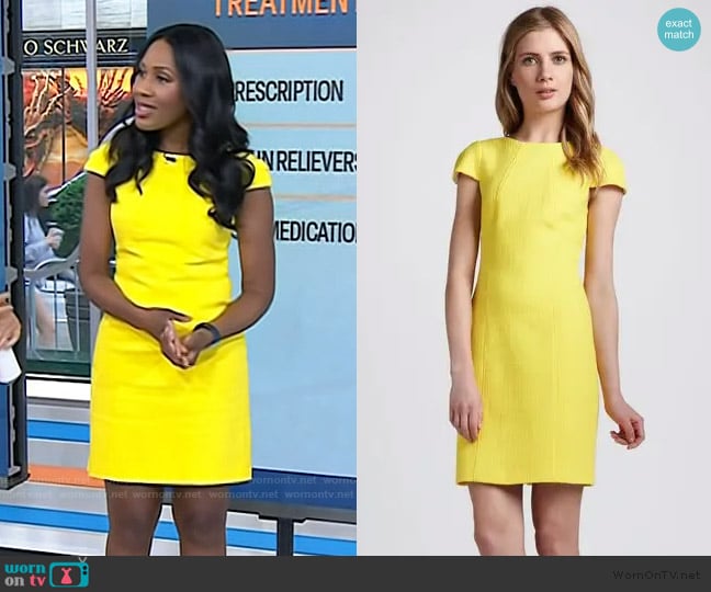 4 Collective Cap Sleeve Dress worn by Dr. Jen Caudle on Today