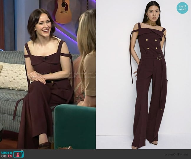 Adeam 2024 Ready to Wear Collection worn by Rachel Brosnahan on The Kelly Clarkson Show