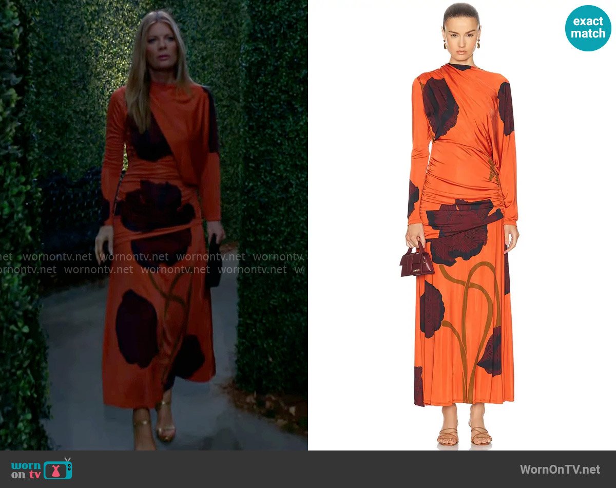 Johanna Ortiz Brisa Beduina Ankle Dress worn by Phyllis Summers (Michelle Stafford) on The Young and the Restless