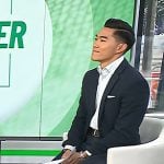 Brian Cheung’s white sneakers on Today