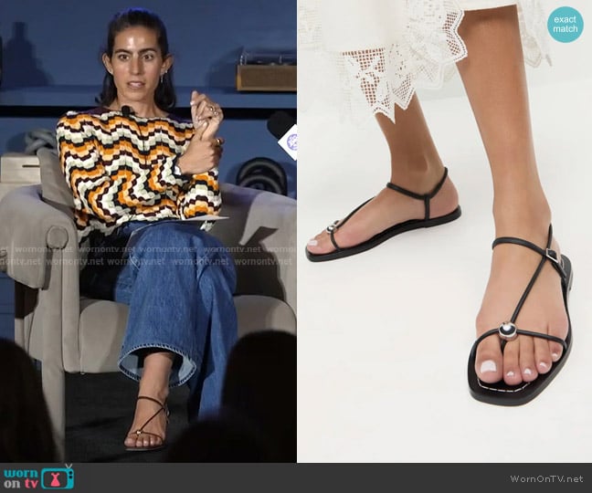 Loeffler Randall Lara Strappy Sandals worn by Jessica Soffer on Today