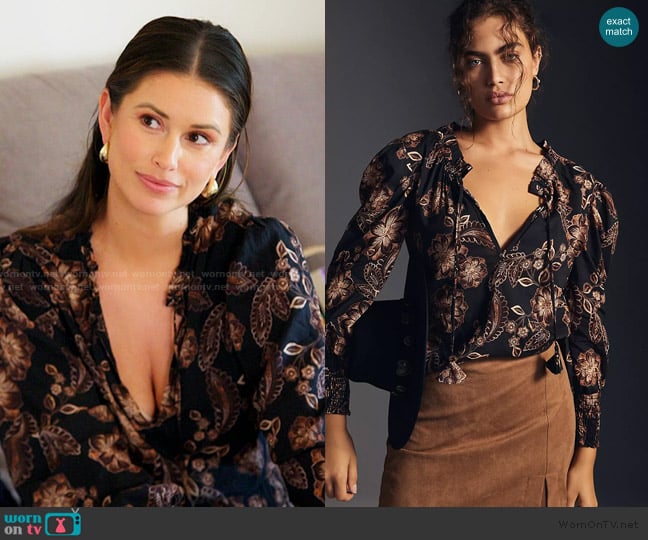 Misa Siena Blouse worn by Nia Booko on The Valley