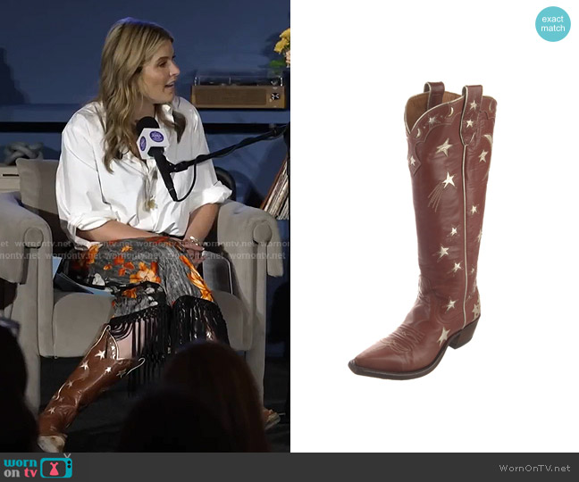 Miron Crosby Margretta Boots worn by Jenna Bush Hager on Today