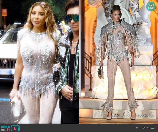 Philipp Plein Atelier Collection worn by Larsa Pippen (Larsa Pippen) on The Real Housewives of Miami