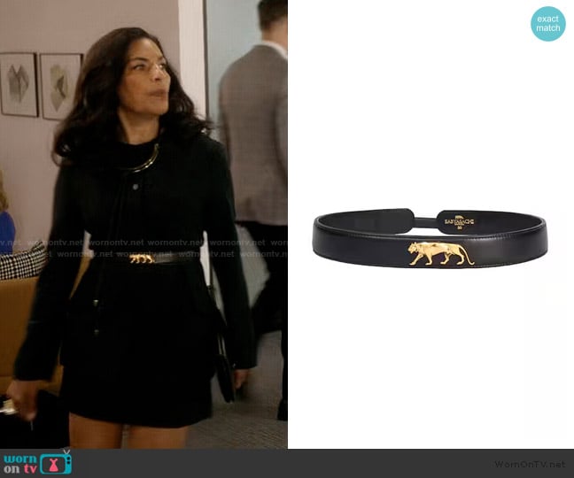 Sabyasachi Tiger Belt worn by Seema Patel (Sarita Choudhury) on And Just Like That