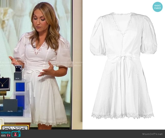 Ulla Johnson Camila Dress worn by Lori Bergamotto on Good Morning America