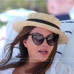 Adriana’s black heart sunglasses on The Real Housewives of Miami