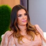 Adriana’s pink floral belted dress on The Real Housewives of Miami