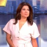 Ana’s white shirtdress on The View