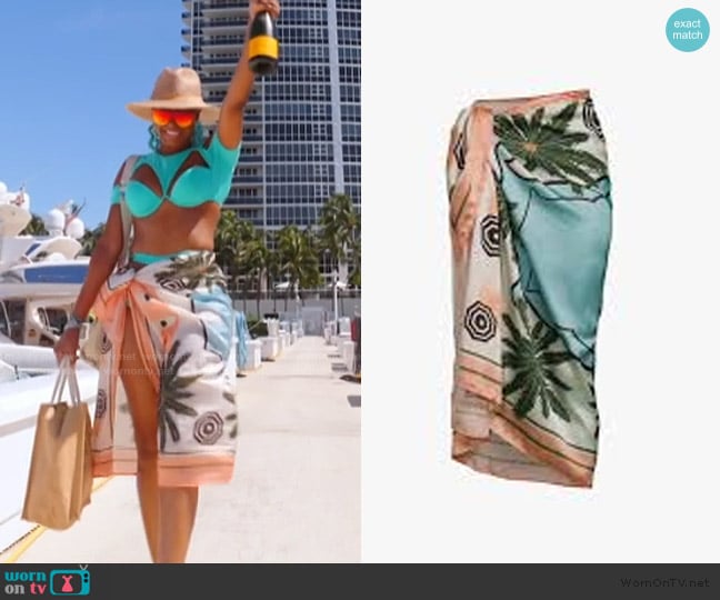 Ancora The Iconic Dream Coverup worn by Guerdy Abraira (Guerdy Abraira) on The Real Housewives of Miami