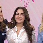 Bobbie’s white lace blouse on Today