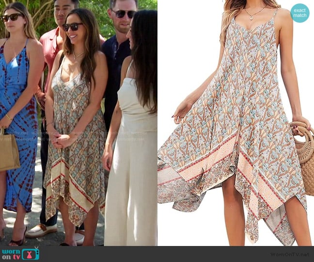 Chigant Boho Dress worn by Kristen Doute on The Valley