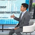 Brian Cheung’s white sneakers on Today