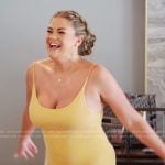 Brittany’s yellow romper on The Valley