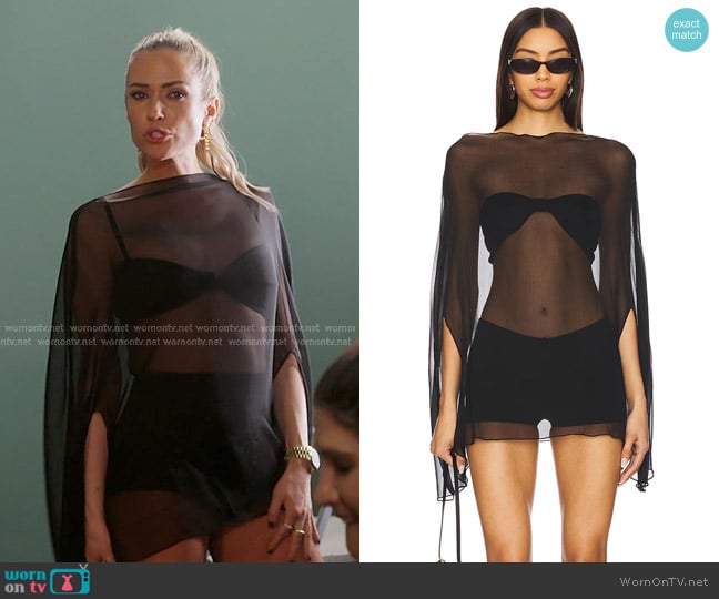 Buci Ibis Poncho Top Set worn by Kristin Cavallari on Honestly Cavallari The Headline Tour