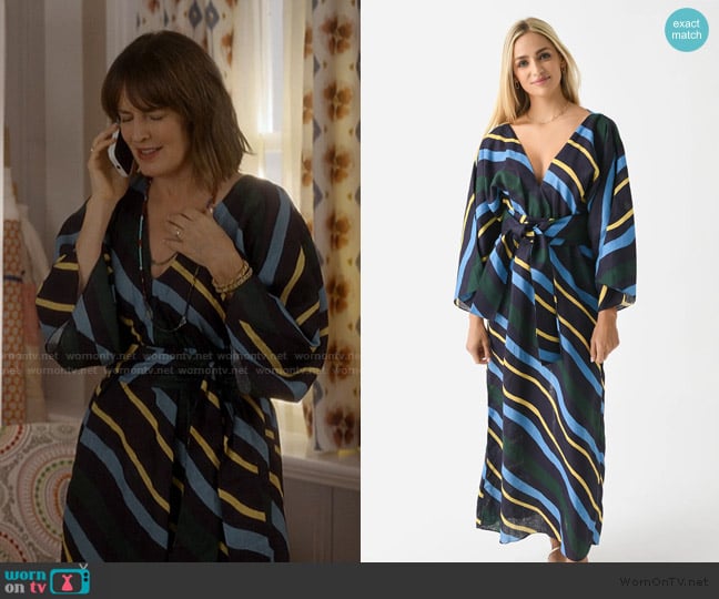 Cala De La Cruz Federica Dress worn by Kathy (Rosemarie DeWitt) on And Just Like That