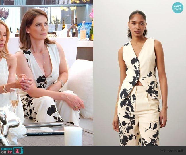 Carolina K Rebekka Top worn by Julia Lemigova (Julia Lemigova) on The Real Housewives of Miami