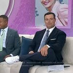 Carson Daly’s white sneakers on Today