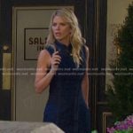 Cat’s sleeveless denim dress on Days of our Lives