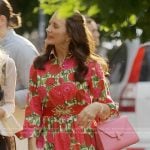 Charlotte’s floral print shirtdress on And Just Like That