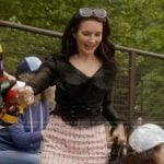 Charlotte’s pink tweed skirt on And Just Like That