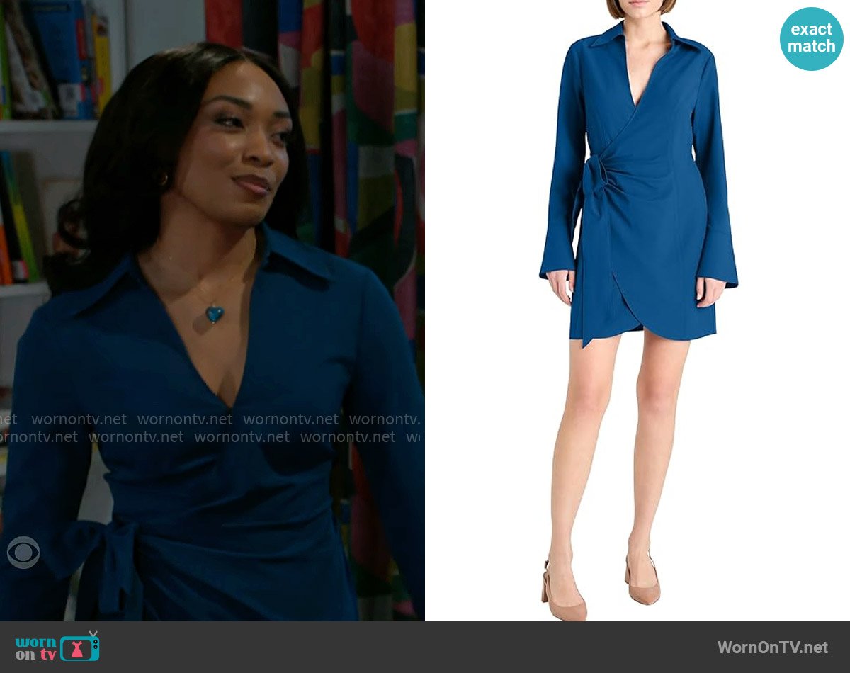 Cinq a Sept Hunter Dress worn by Madison Montgomery (Kenjah) on Beyond the Gates