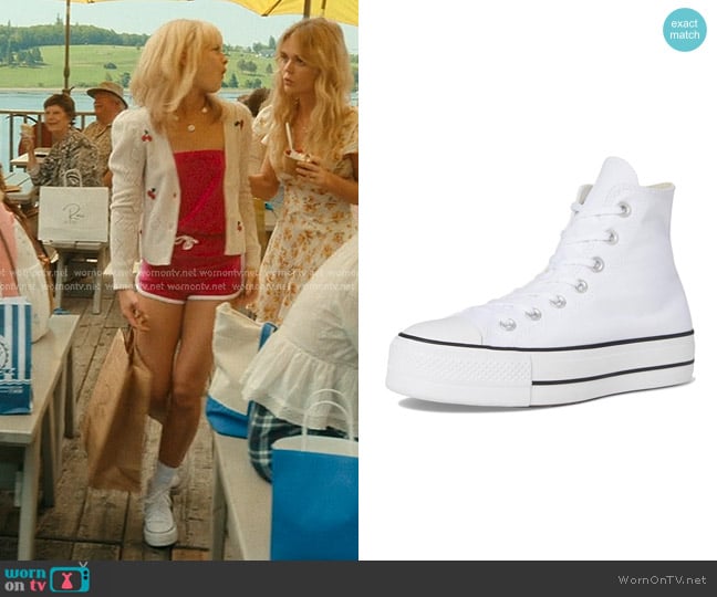 Converse Chuck Taylor All Star High-Top Platform Sneaker worn by Mirren Sinclair Sheffield (Esther McGregor) on We Were Liars