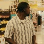 Darnell’s printed shirt on The Chi