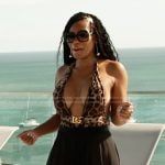 Angela’s leopard print swimsuit on The Real Housewives of Atlanta