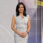 Dr Tara Narula’s striped mini dress on Good Morning America