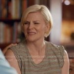 Ellen’s green striped top on Ginny & Georgia